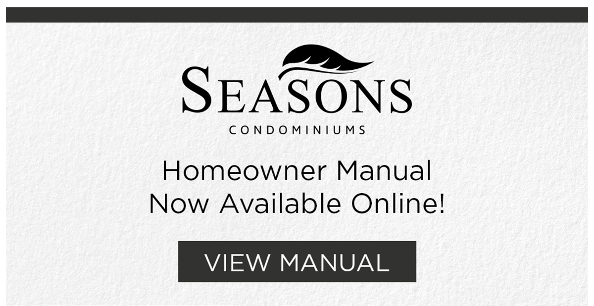 Homeowner Manual Now Available Online!